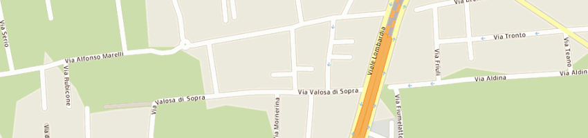 Mappa della impresa studio metropolis sas a MONZA