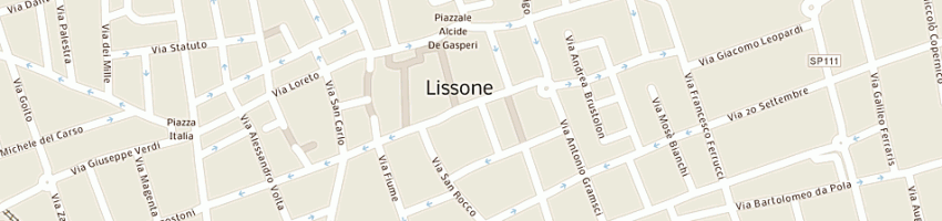 Mappa della impresa azienda ospedaliera ospedale san gerardo a LISSONE