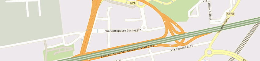 Mappa della impresa geico spa a CINISELLO BALSAMO