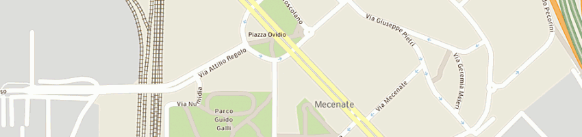 Mappa della impresa el sawi ahmed munir abd el g a MILANO