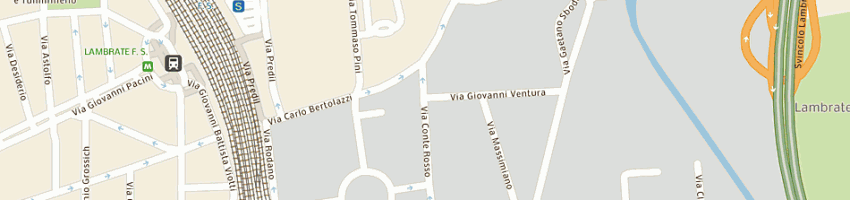 Mappa della impresa l'edicola casati viviana a MILANO