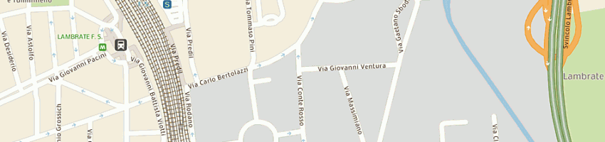 Mappa della impresa labor spa a MILANO
