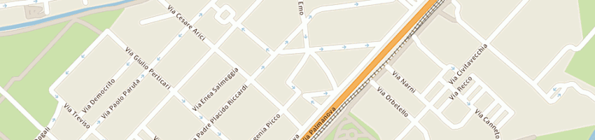 Mappa della impresa rota aldo snc di rota loreno e manuel a MILANO