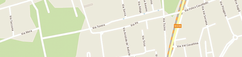 Mappa della impresa planet sport srl a MONZA