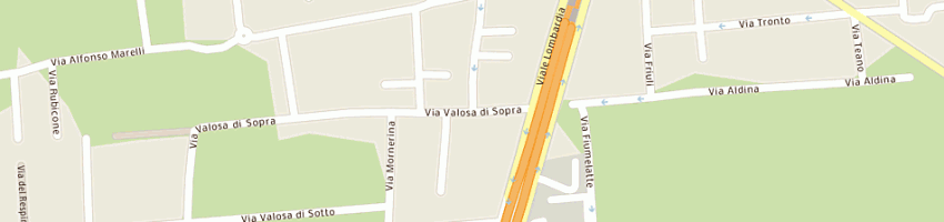 Mappa della impresa braghetto francesco a MONZA
