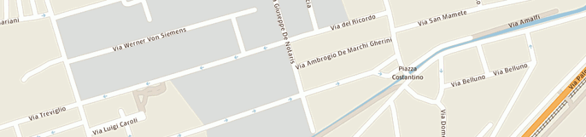 Mappa della impresa impresa edile di de fabritiis francesco a MILANO
