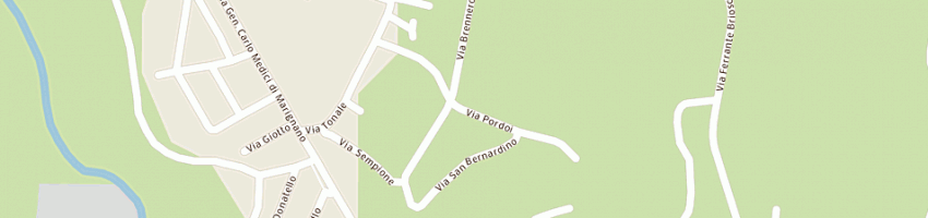 Mappa della impresa pallavicini giovanni a BRIOSCO