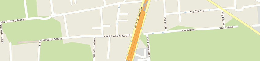 Mappa della impresa tresoldi renato e aldo snc a MONZA