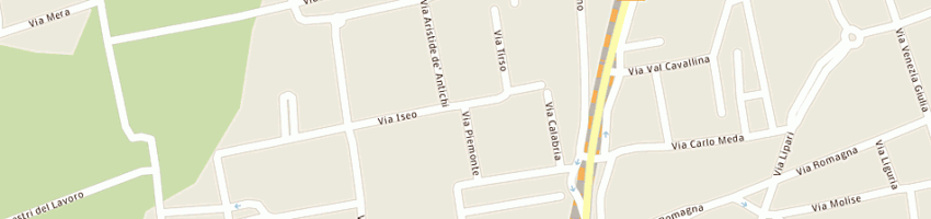 Mappa della impresa corsano gianfranco a MONZA