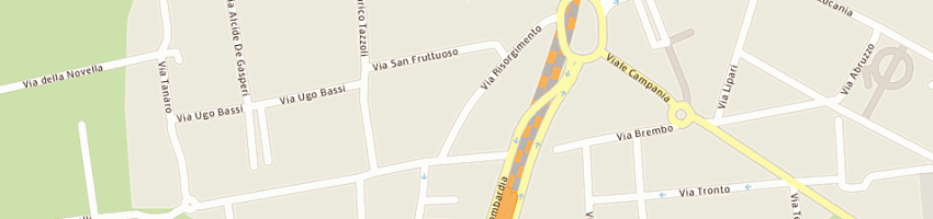 Mappa della impresa ravasi angela a MONZA