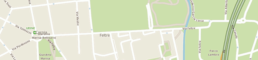 Mappa della impresa sinthesis di reina stefania a MILANO