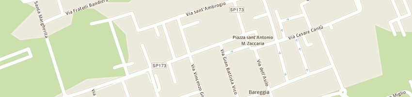 Mappa della impresa capra sas di capra paola e c a MACHERIO