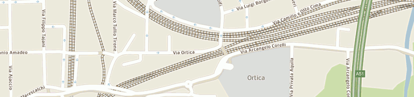 Mappa della impresa carrozzeria piva di bettini giovanni a MILANO