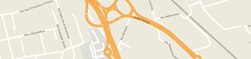 Mappa della impresa elmag spa a MONZA