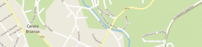 Mappa della impresa fasem srl a CARATE BRIANZA