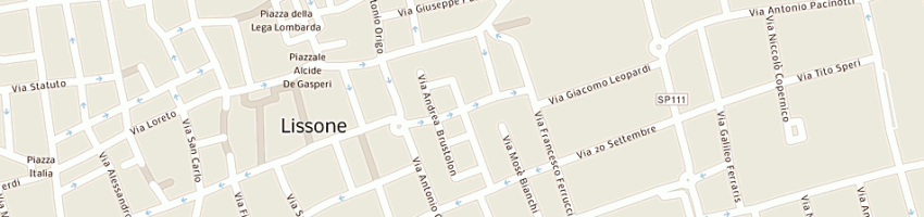 Mappa della impresa colombo thermo engineering di brambilla massimo e c sas a LISSONE