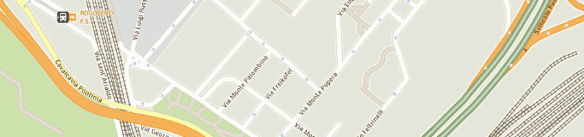 Mappa della impresa autosoccorso rogoredo snc di satriano donato antonio a MILANO