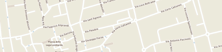 Mappa della impresa mangiagalli lelio a LISSONE