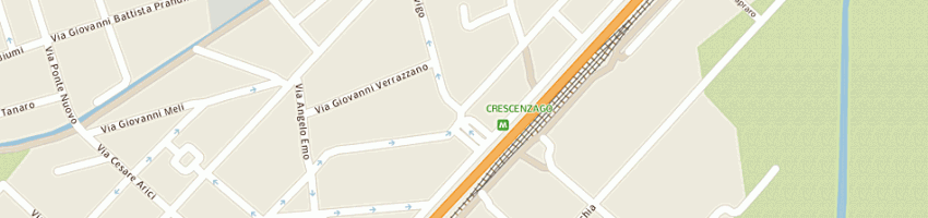 Mappa della impresa apetino ciro a MILANO