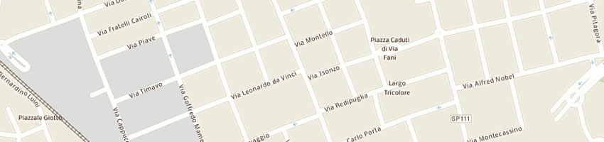 Mappa della impresa riboldi rita a LISSONE