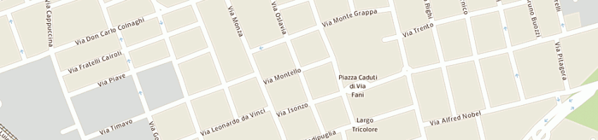 Mappa della impresa tefarredi a LISSONE