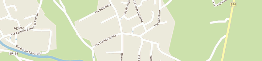 Mappa della impresa ristorante tre re di francesco sollami e c sas a CARATE BRIANZA