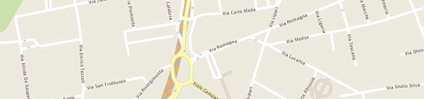 Mappa della impresa la cartoleria di vallone paola a MONZA