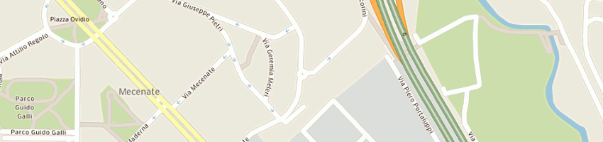 Mappa della impresa meletti stefano a MILANO