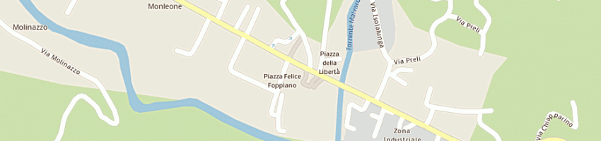 Mappa della impresa magazzini piombo snc e c a CICAGNA