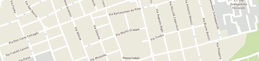 Mappa della impresa manzoni case snc di roberto manzoni e c a LISSONE