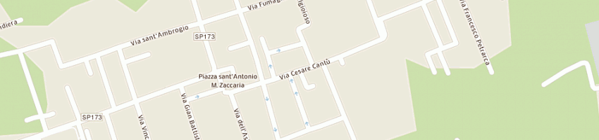 Mappa della impresa gv tex srl a MACHERIO