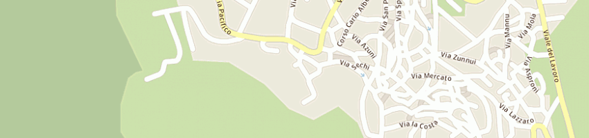 Mappa della impresa convento parrocchia s maria dei martiri a FONNI