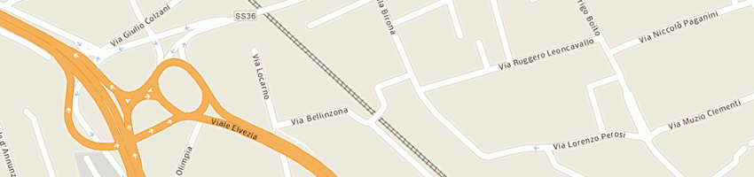 Mappa della impresa condominio cascina della birona a MONZA