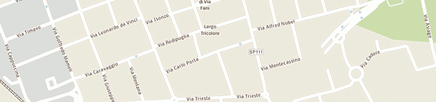 Mappa della impresa sediambiente sas a LISSONE