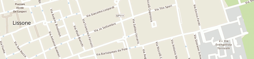 Mappa della impresa bestcar sas a LISSONE