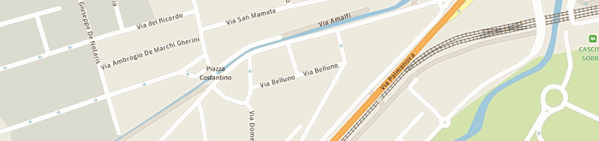 Mappa della impresa terrin carlo a MIRANO