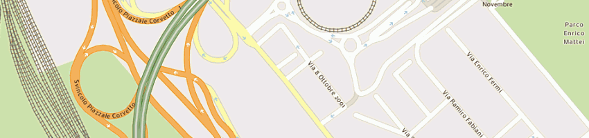 Mappa della impresa penna gomme srl a MILANO