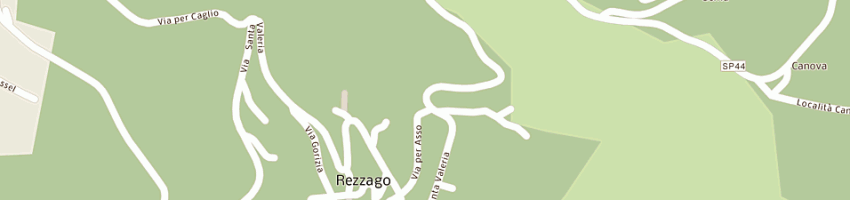 Mappa della impresa frigerio claudio a REZZAGO