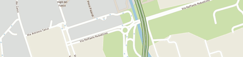 Mappa della impresa solo gg srl a MILANO
