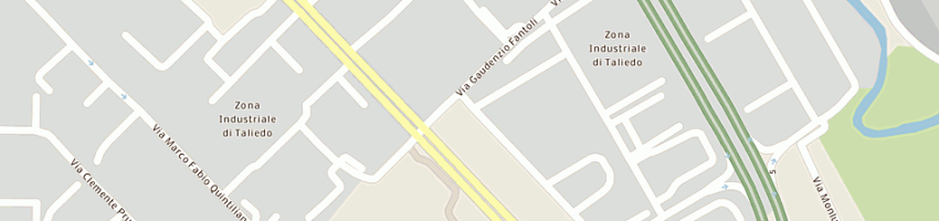 Mappa della impresa tam teloneria srl a MILANO