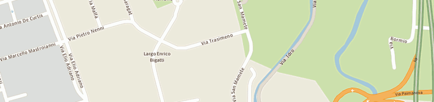 Mappa della impresa agosti giuseppe a MILANO