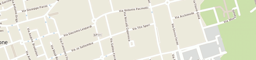 Mappa della impresa omam snc di malberti maurizio e c a LISSONE