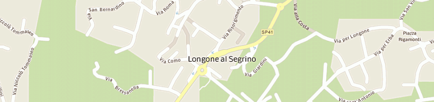 Mappa della impresa ggf autotrasporti snc di grillone gianluca e c a LONGONE AL SEGRINO