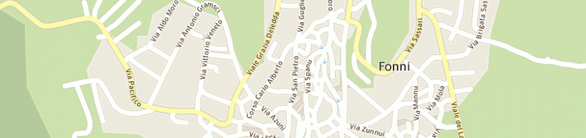 Mappa della impresa comune di fonni a FONNI