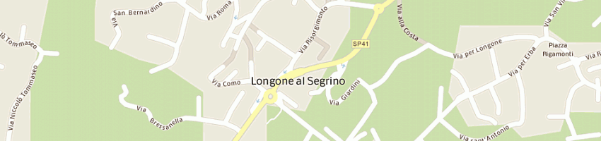 Mappa della impresa farmacia santa teresa della drssa eva onofrio a LONGONE AL SEGRINO