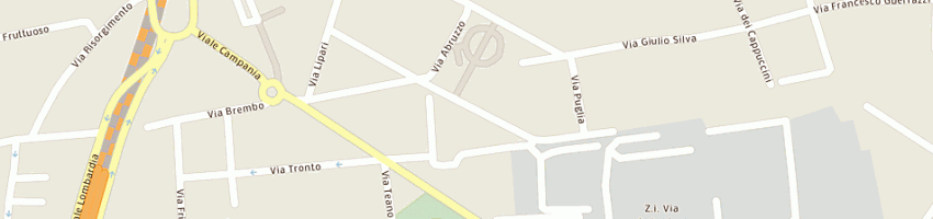 Mappa della impresa fincor 70 srl a MONZA