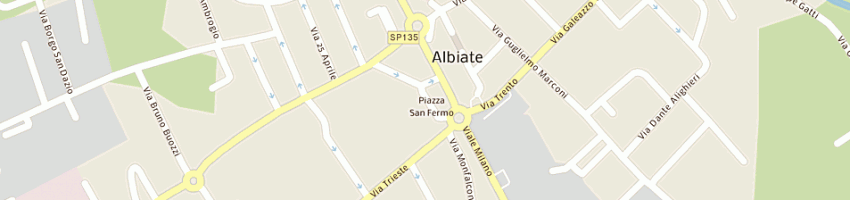 Mappa della impresa gatti a ALBIATE