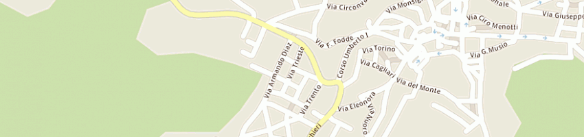 Mappa della impresa bacciu antonio a BUDDUSO 