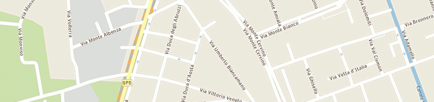 Mappa della impresa citterio roberto a MONZA