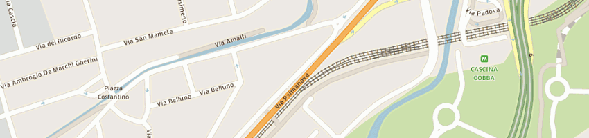 Mappa della impresa moto timer sas a MILANO